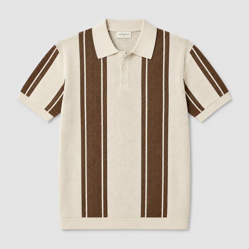 Retro Knit Polo