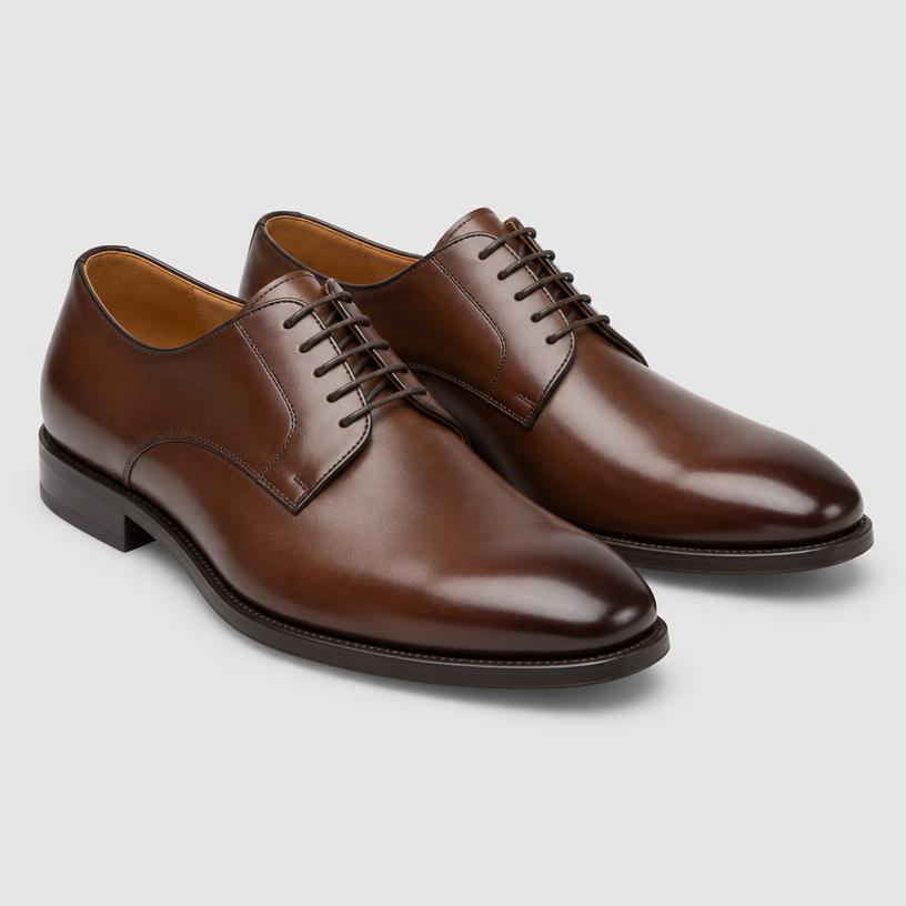 Polished Leather Derbies